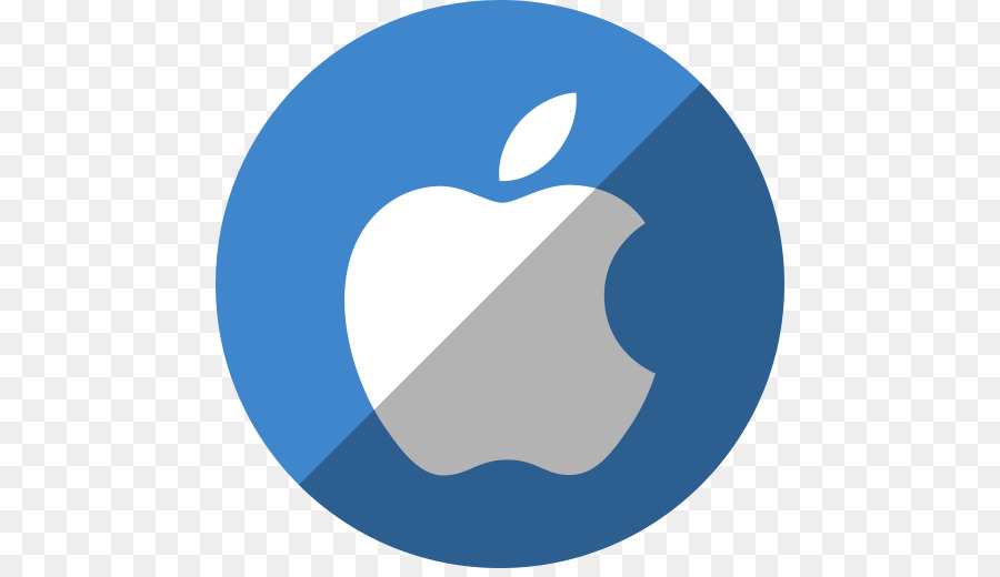 Logotipo De Manzana Azul，Marca PNG