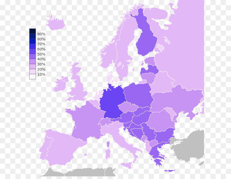 Mapa De Europa，Países PNG