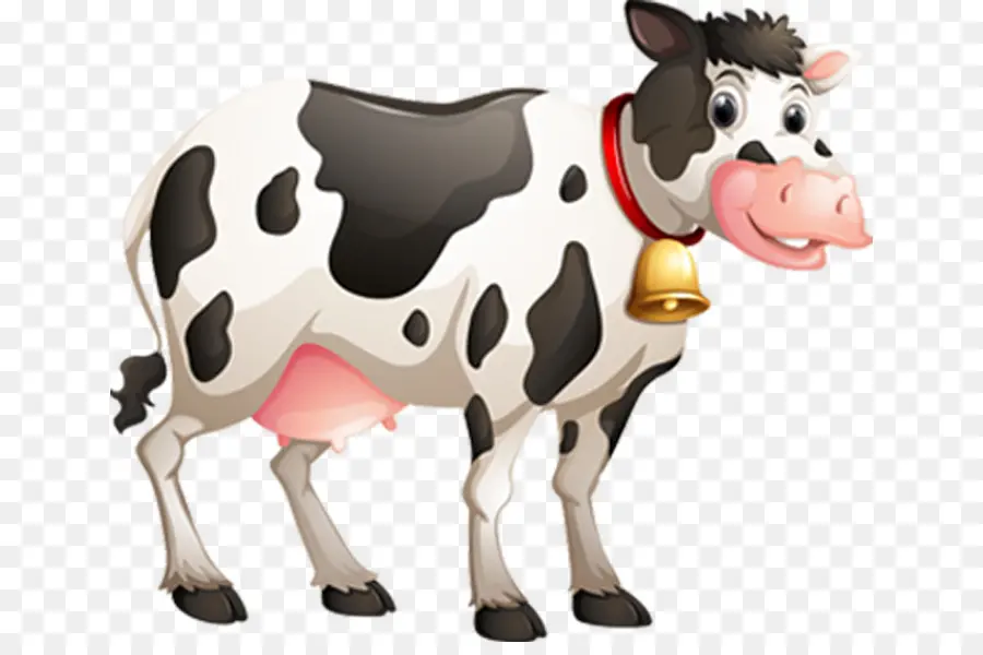 Vaca，En Blanco Y Negro PNG