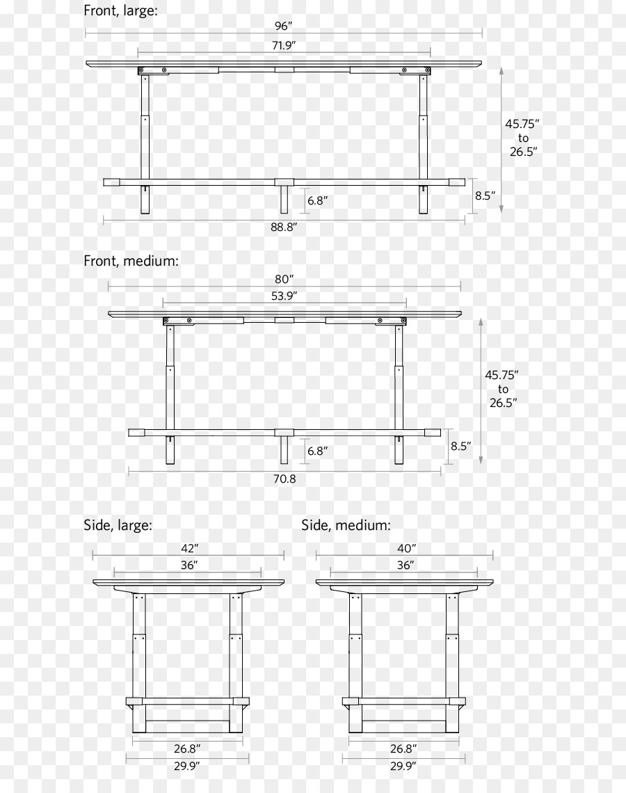 Dibujo Técnico，Muebles PNG