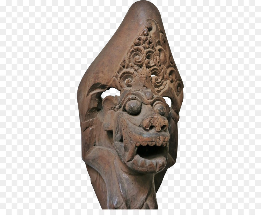 Máscara De Madera，Tallado PNG