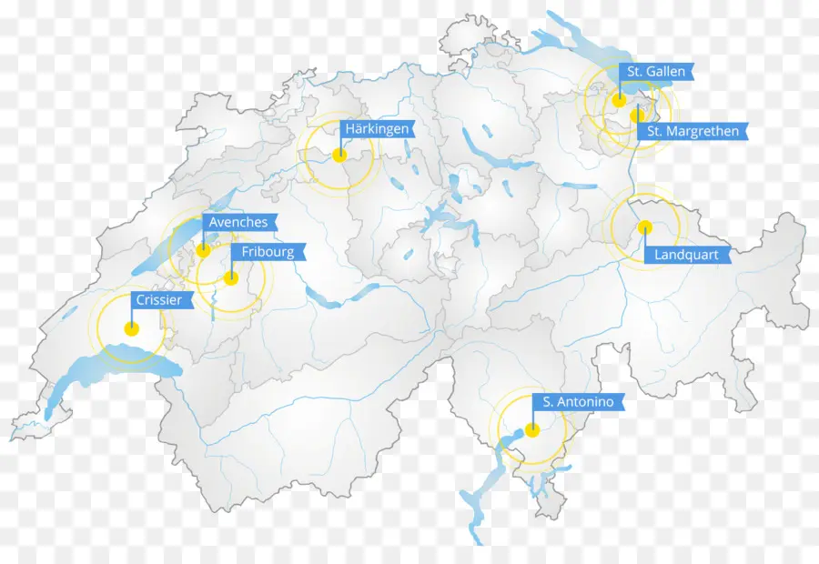 Suiza，Mapa PNG