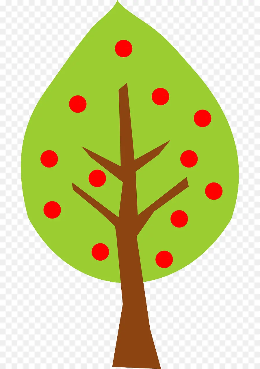 Apple，Árbol PNG