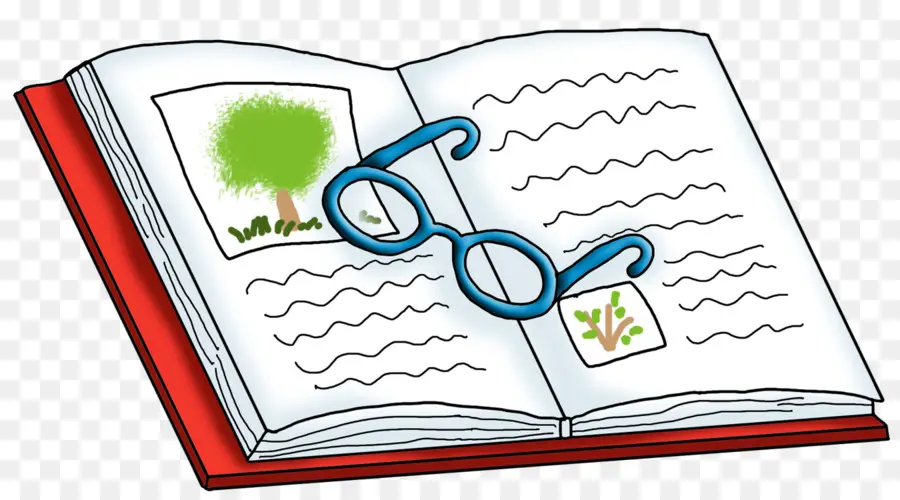 Libro Abierto Con Gafas，Libro PNG