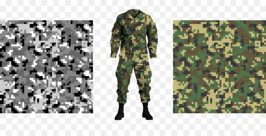 Camuflaje Militar，Ropa PNG