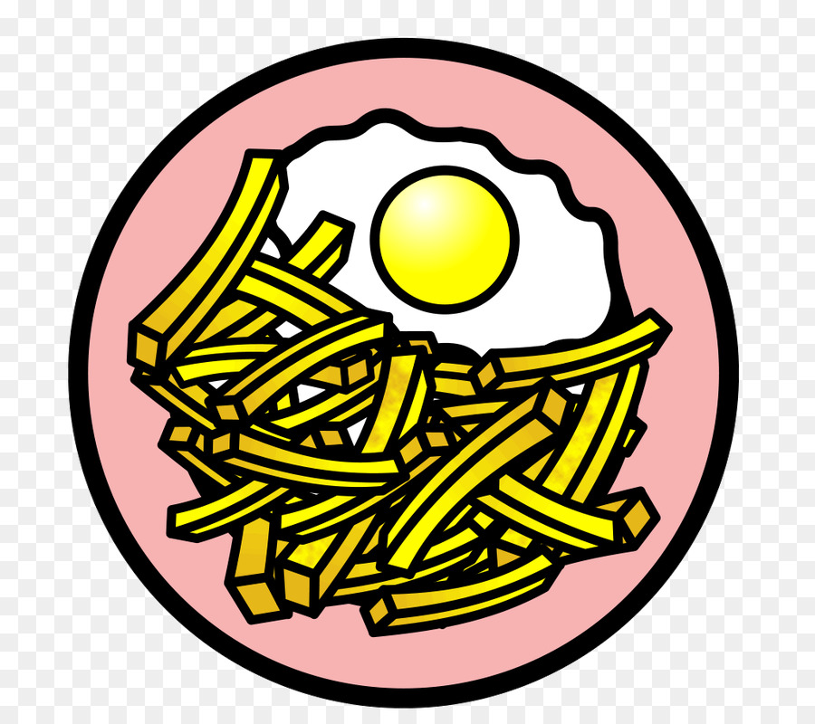 Huevo Y Patatas Fritas，Huevo Frito PNG