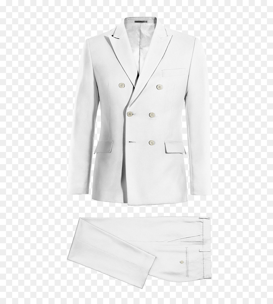 Traje Blanco，Formal PNG