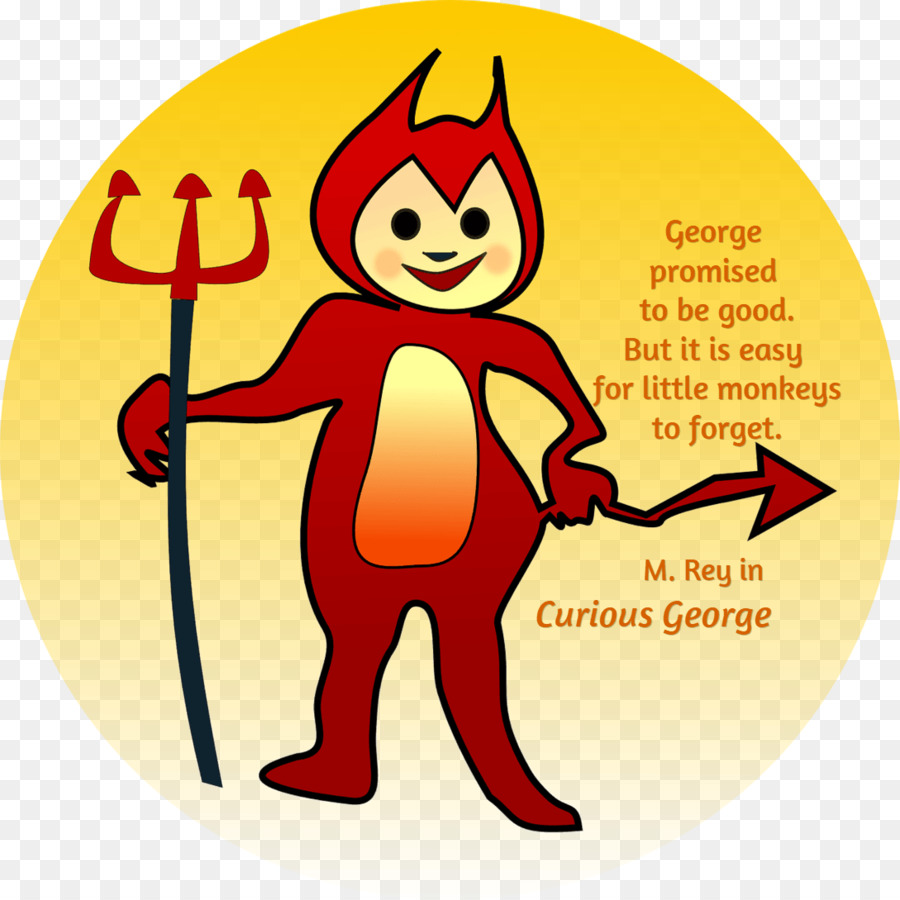 Disfraz De Diablo，Rojo PNG