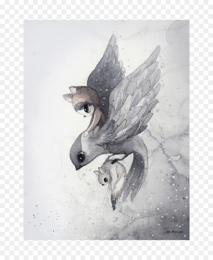 Ilustración De Aves，Dibujo PNG