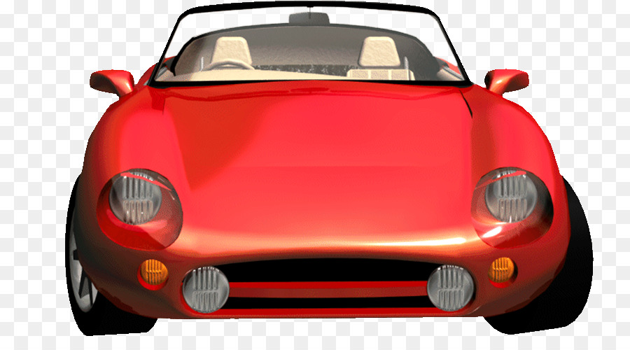 Coche Deportivo Rojo，Automóvil PNG