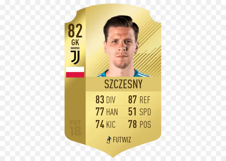 Wojciech Szczesny，La Fifa 18 PNG