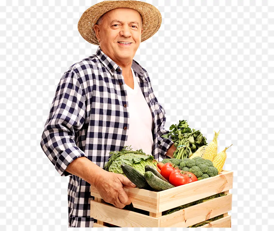 Agricultor，Alimentos Orgánicos PNG