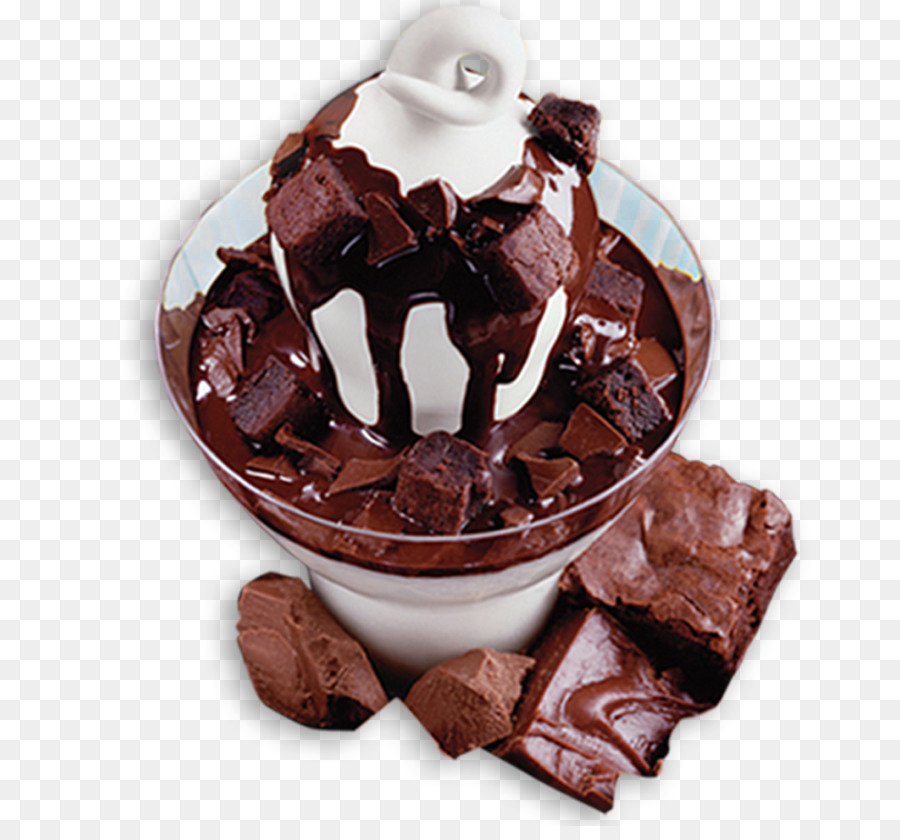 Chocolate，Helado PNG