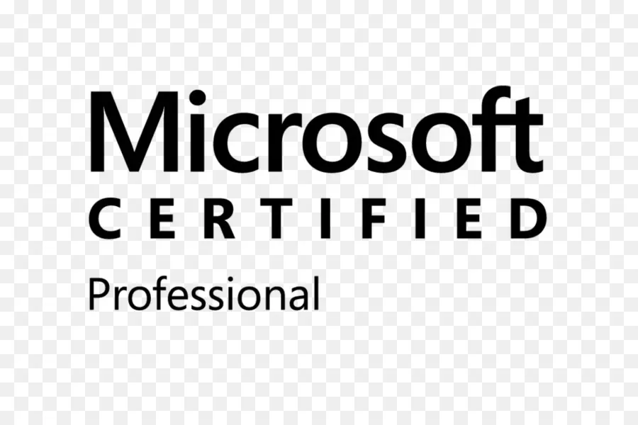 Profesional Certificado Por Microsoft，Él PNG