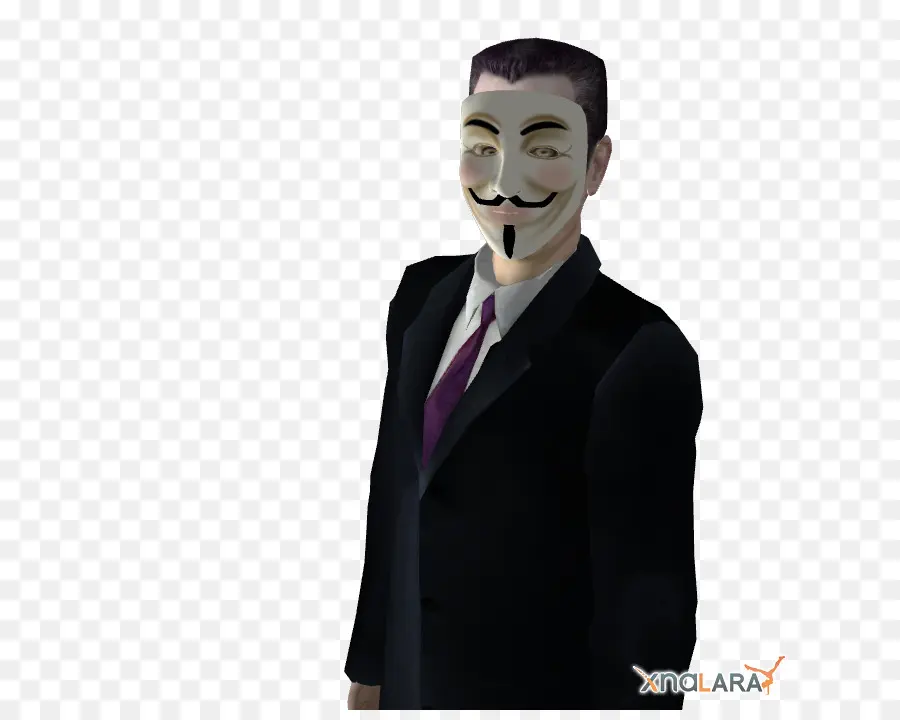 Máscara De Guy Fawkes，Anónimo PNG