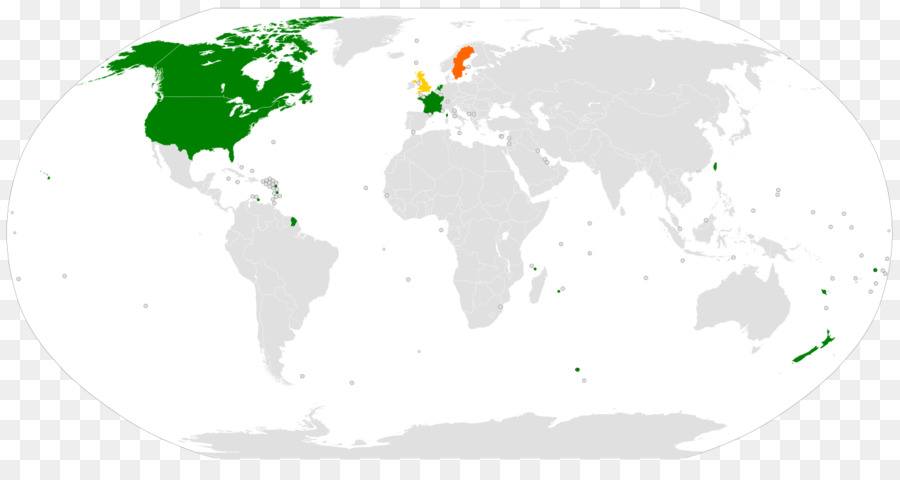 Mapa Mundial，Países PNG