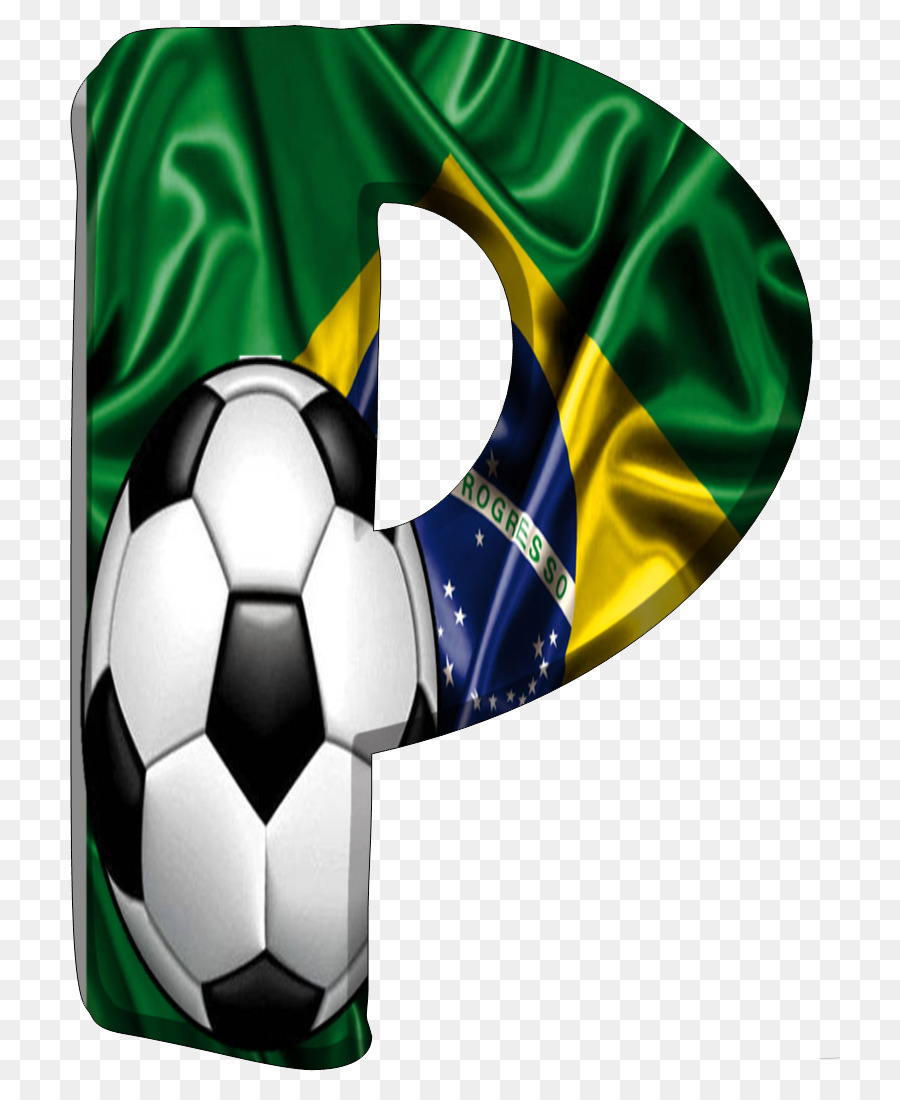 Bandera De Brasil，Balón De Fútbol PNG