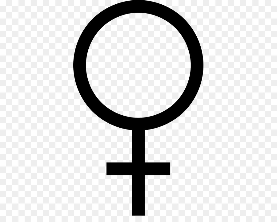 Símbolo De Género，Femenino PNG