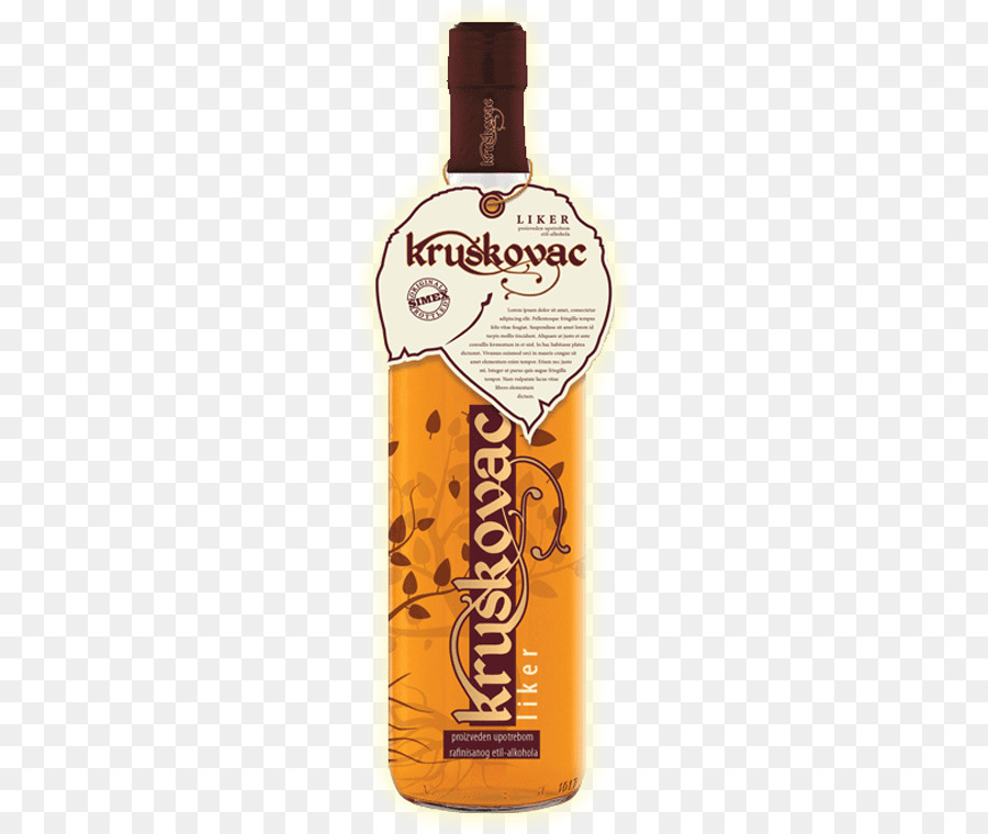 Botella De Licor Kruskovac，Botella PNG