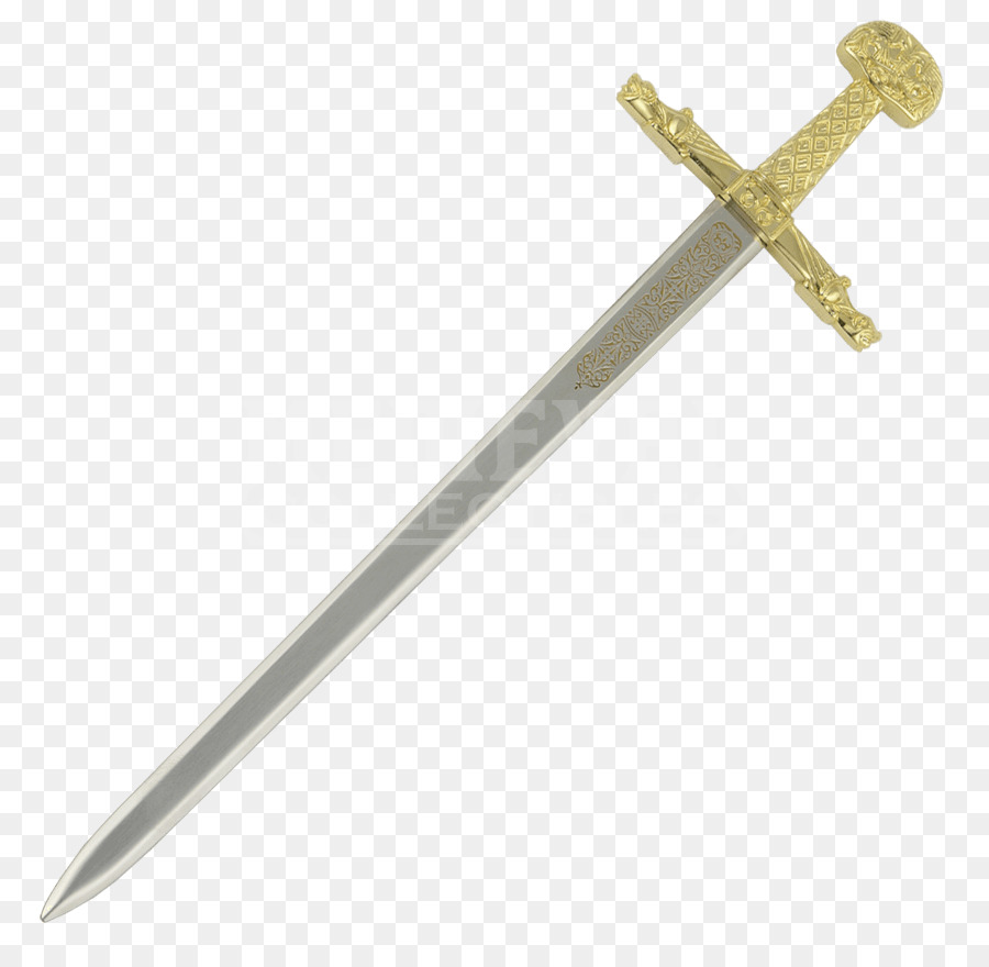 Espada Dorada，Afilado PNG