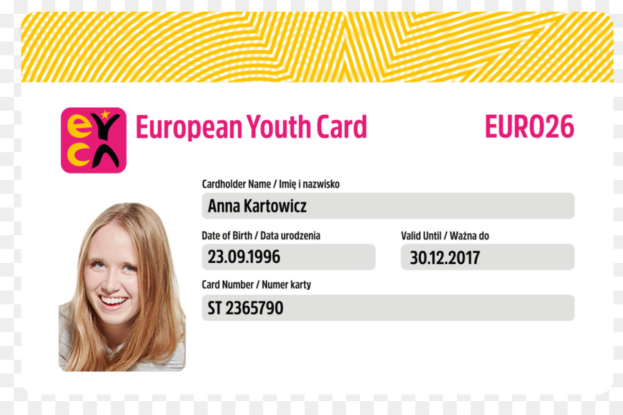 Tarjeta Juvenil Europea，Seguro PNG