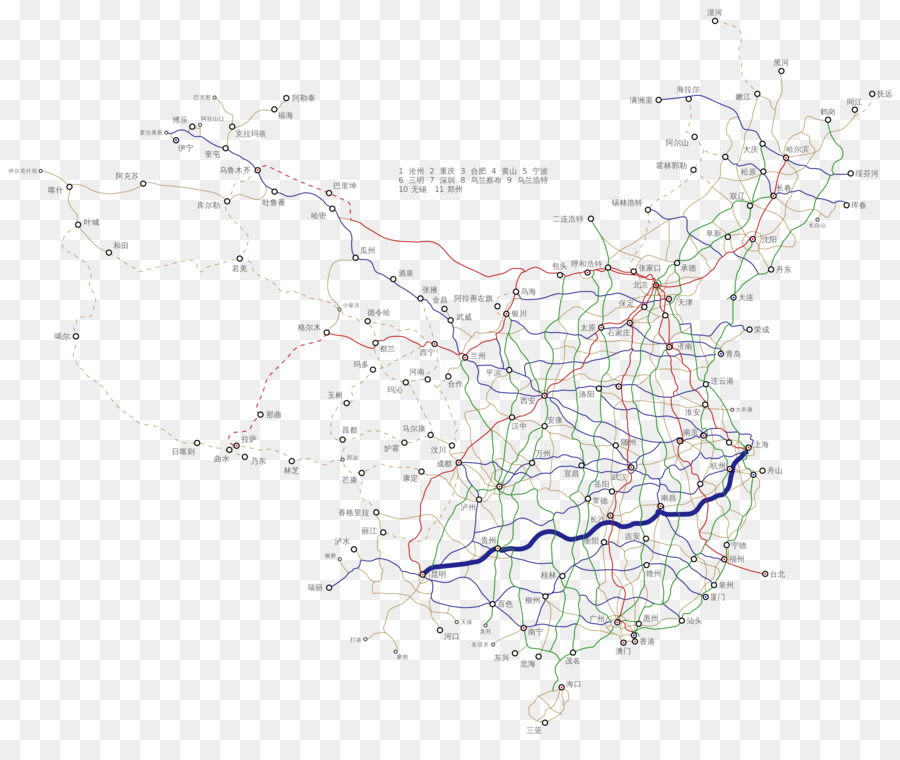 Mapa，Rutas PNG