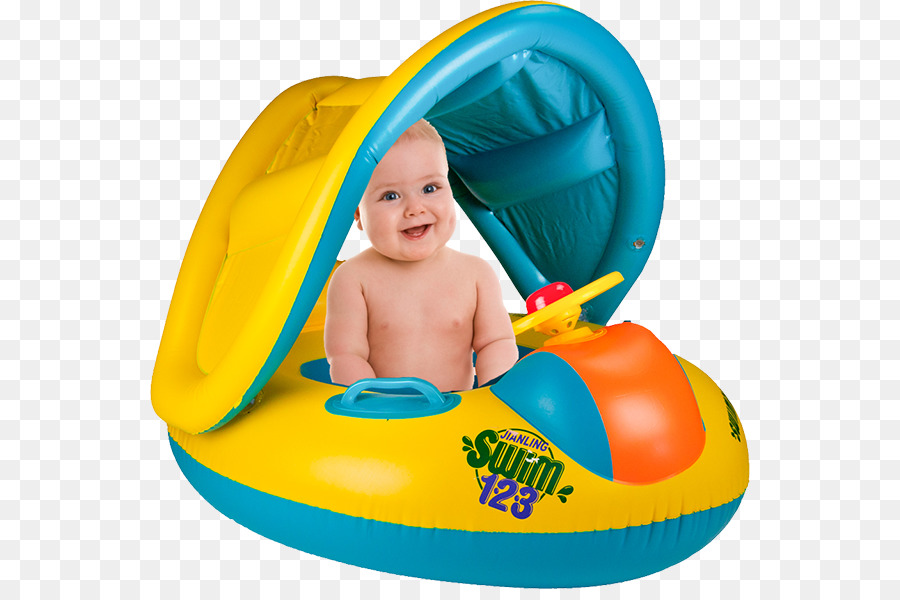 Bebé En Flotador Inflable，Inflable PNG