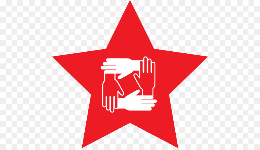 Estrella Roja，Manos PNG