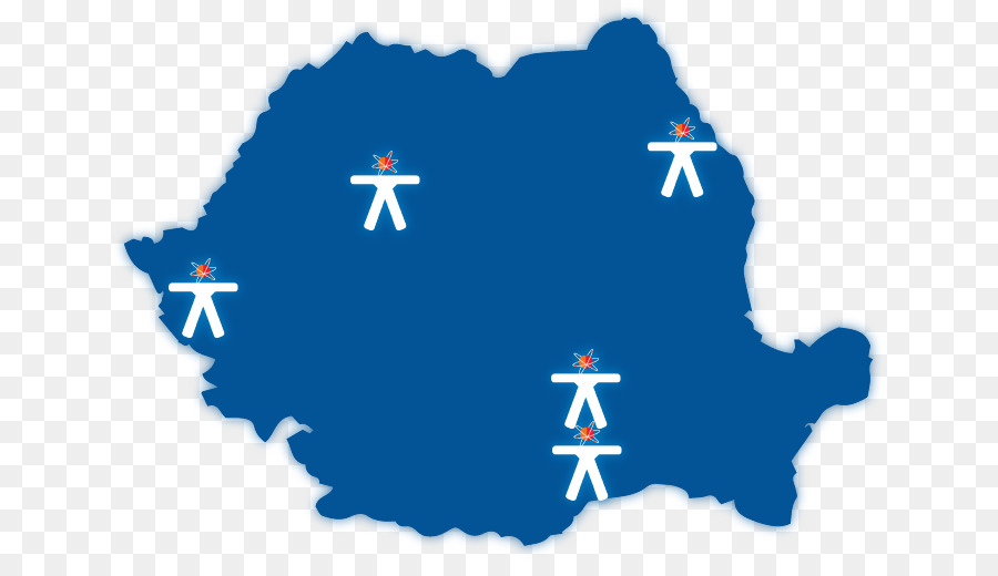 Rumania，Mapa PNG