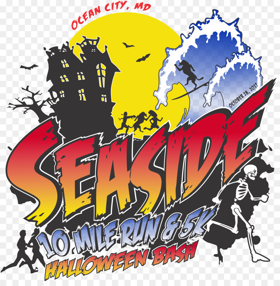 Ocean City，Carrera De 5k PNG