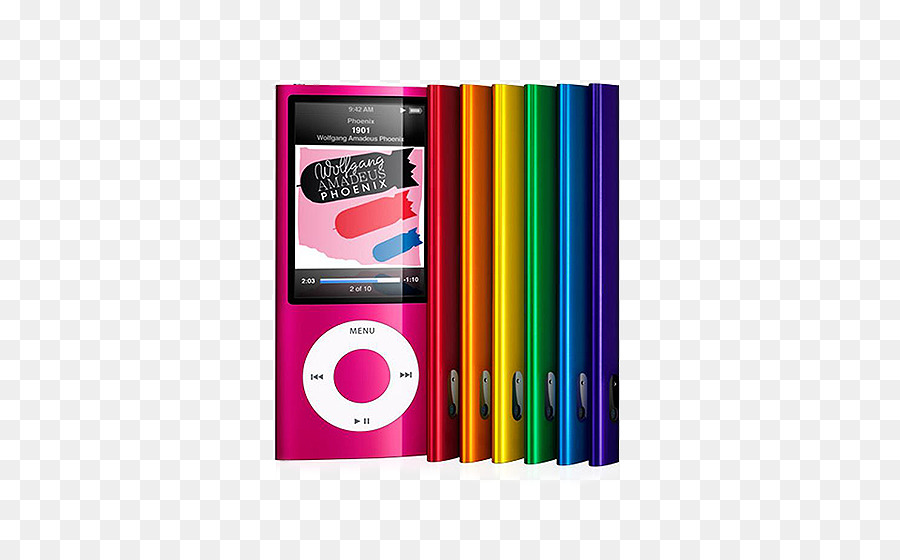 Ipods Coloridos，Música PNG