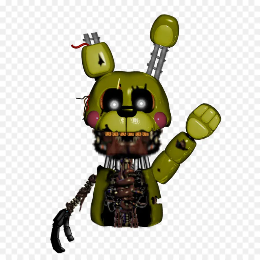 Animatronico Verde，Robot PNG