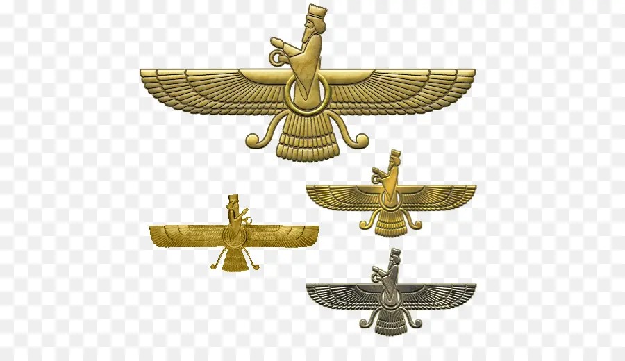 Faravahar，El Zoroastrismo PNG