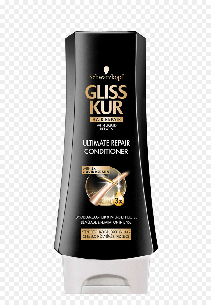 Schwarzkopf Gliss Ultimate Repair Champú，Capelli PNG