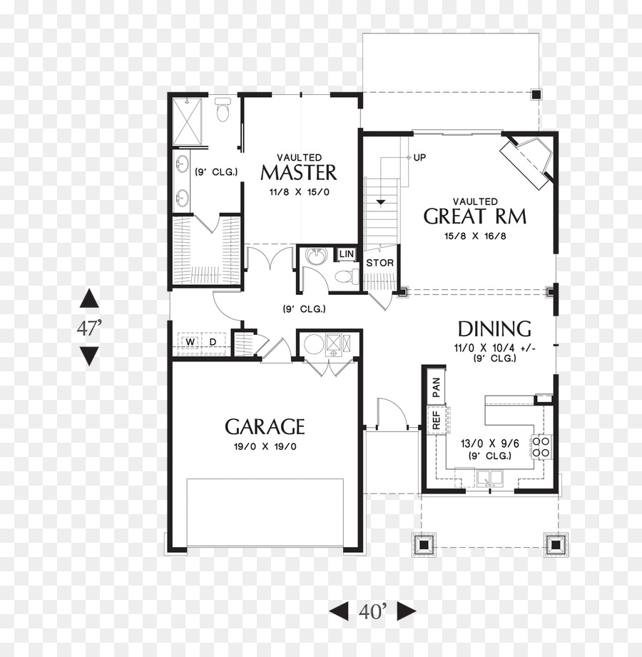 Plano De Planta，Casa PNG