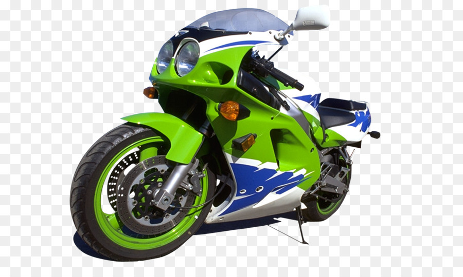 Motocicleta Verde，Bicicleta PNG