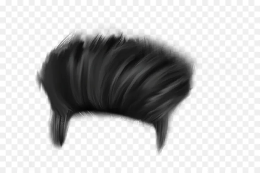 Pelo Negro，Peinado PNG