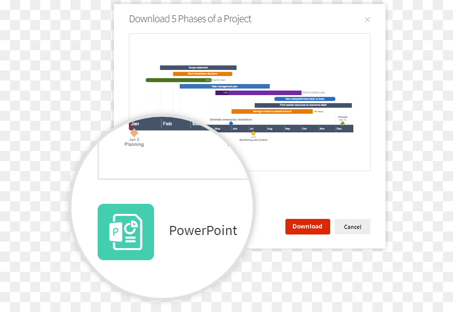 Línea De Tiempo，Diagrama De Gantt PNG