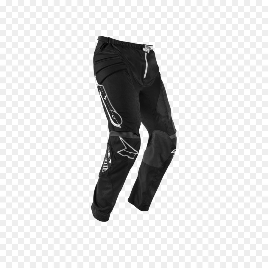 Pantalones De Motocross Negros，Equitación PNG