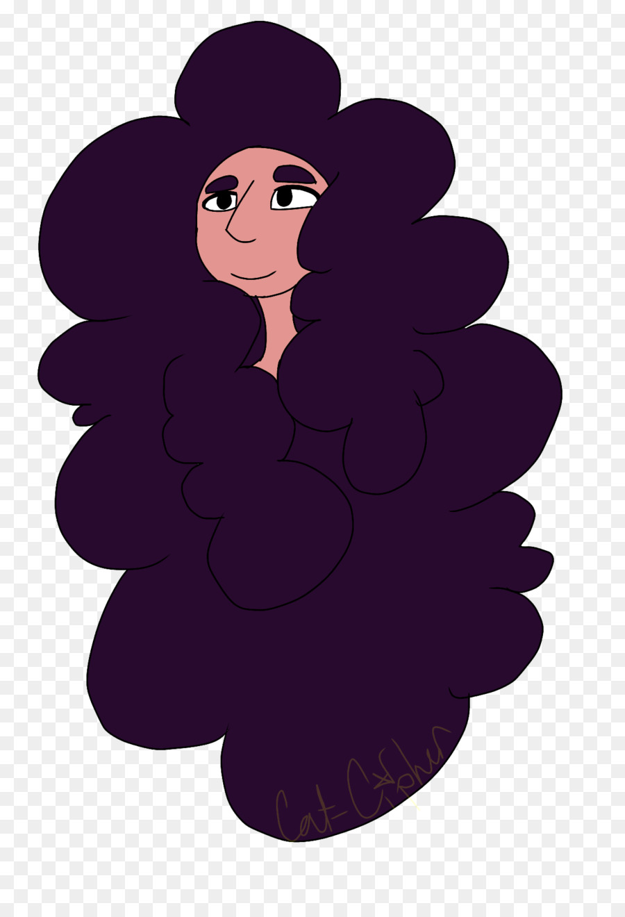 La Historieta，El Cabello Negro PNG