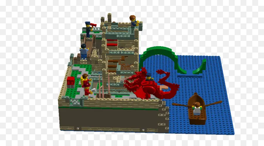 Lego，Loch Ness PNG