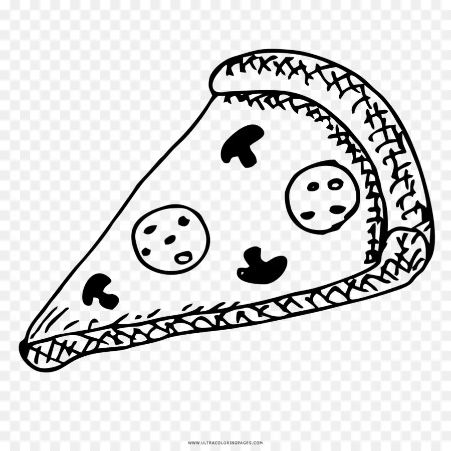 Doodle De Rebanada De Pizza，Pizza PNG