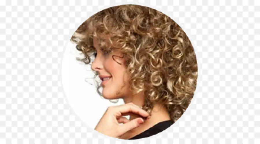 Mujer De Pelo Rizado，Perfil PNG