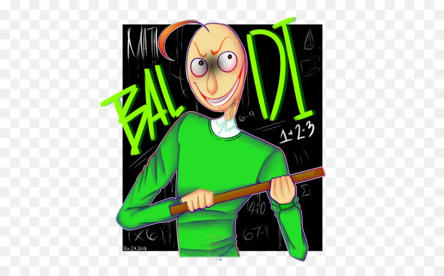 Baldi，Juego PNG