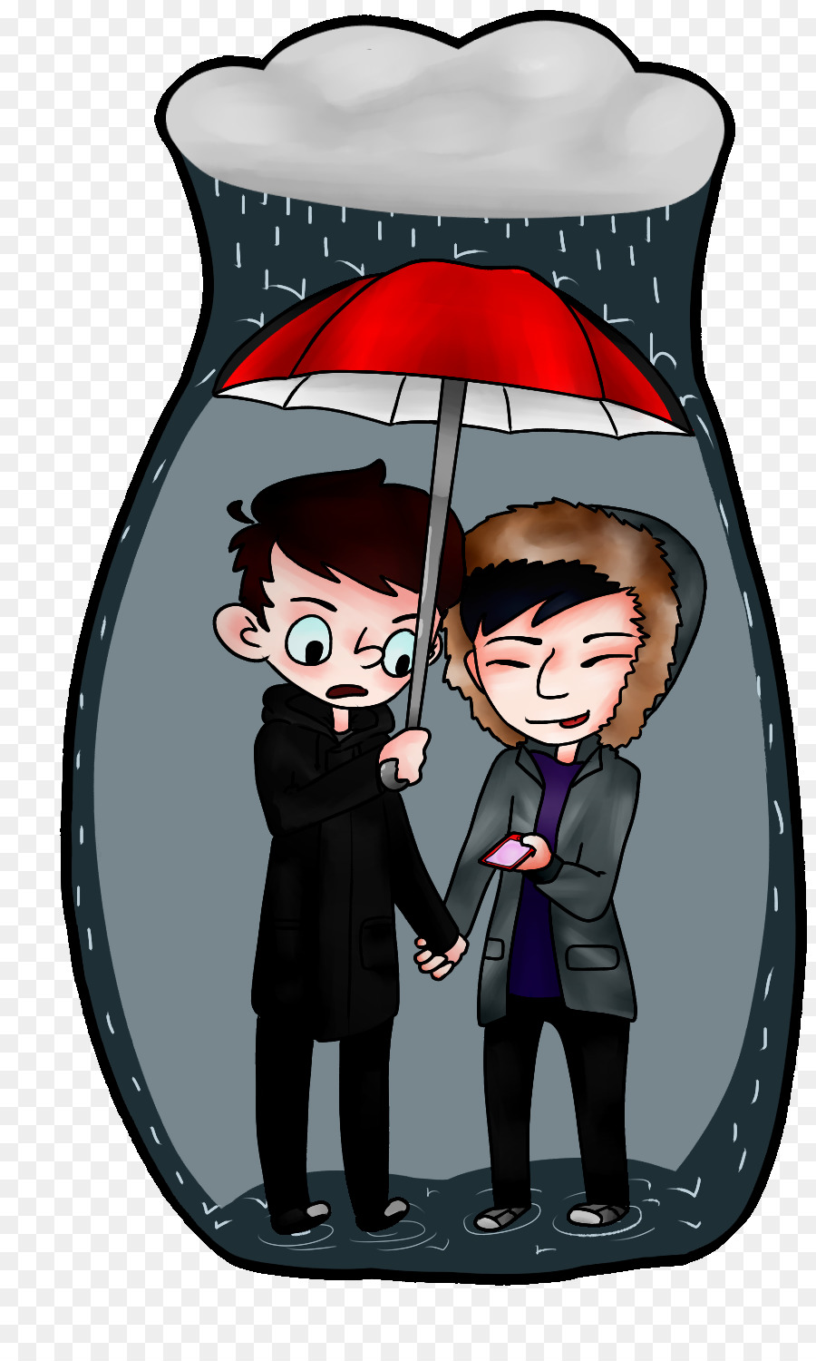 Fan Art，Dan Y Phil PNG