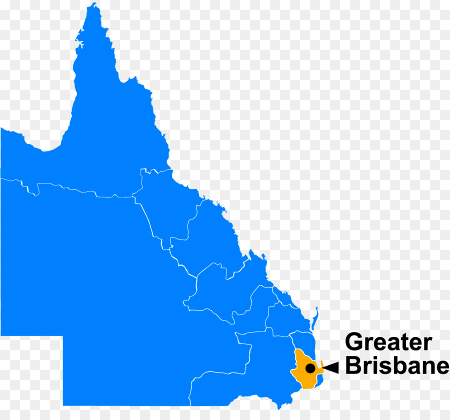 Queensland，Mapa PNG