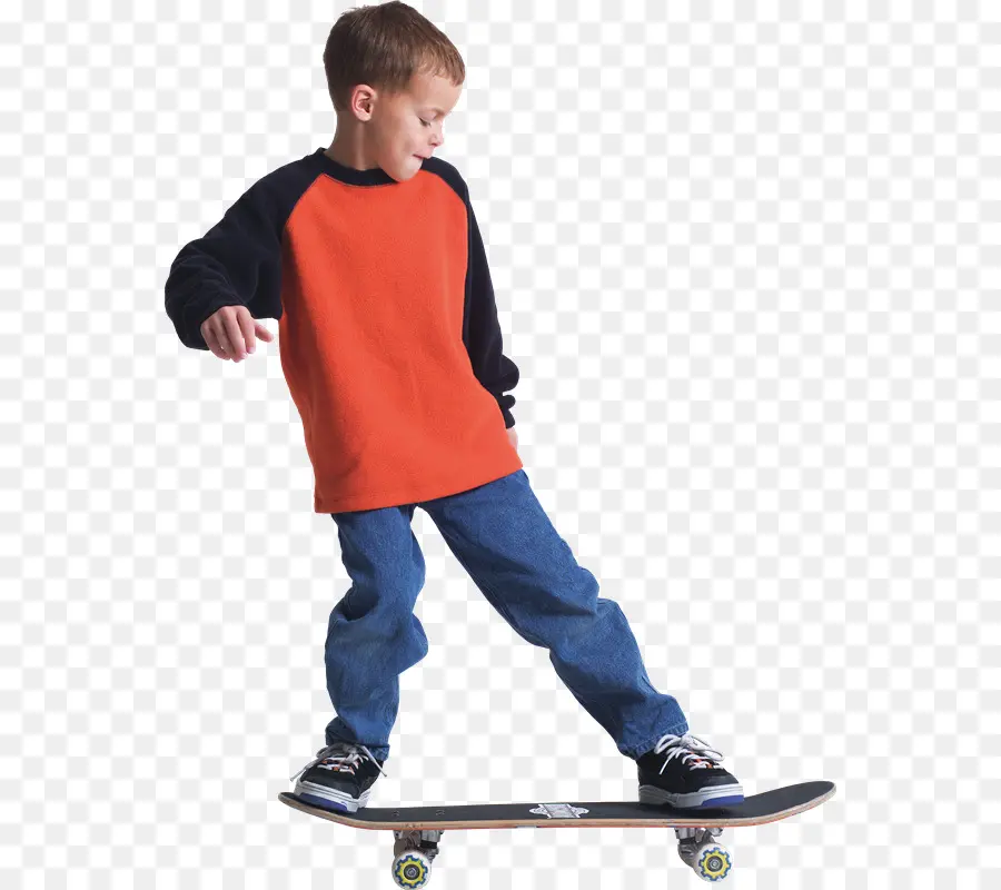 Niño En Patineta，Chico PNG