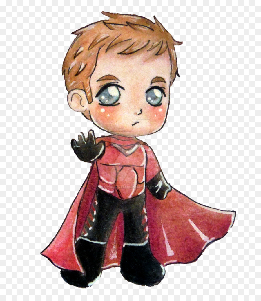 Superhéroe Chibi，Lindo PNG