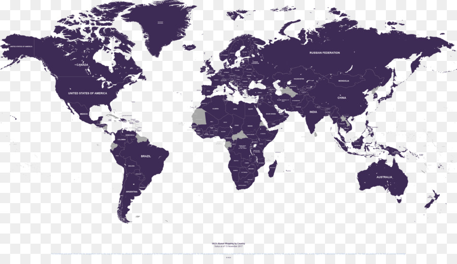 Mapa Mundial，Continentes PNG