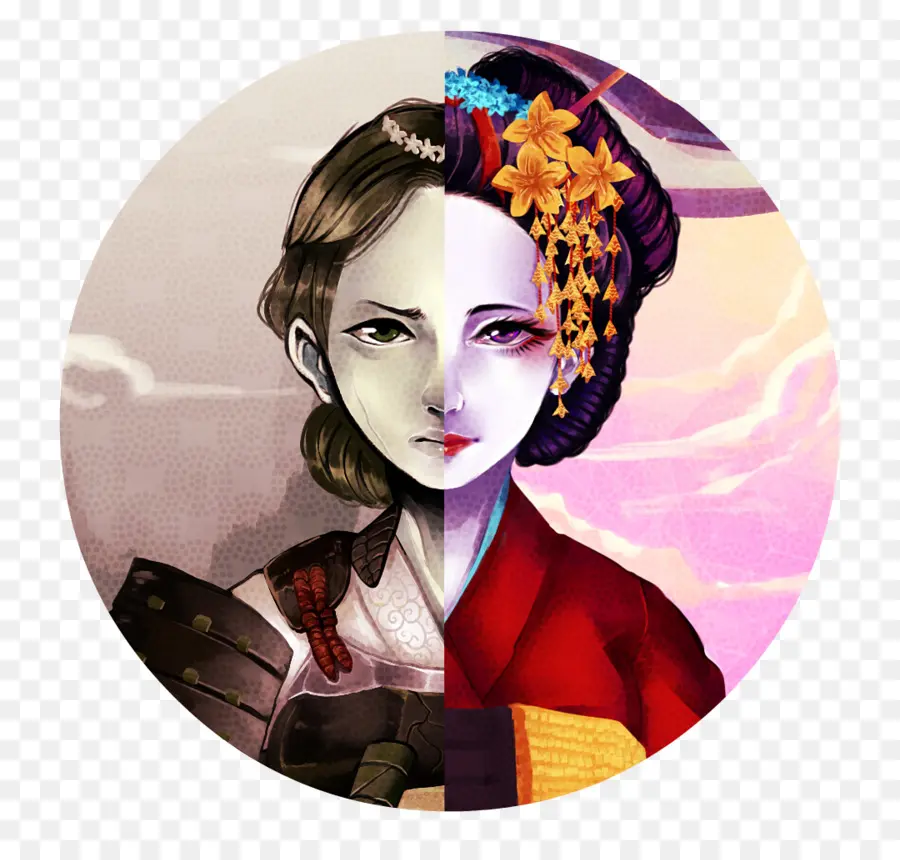 Media Cara，Geisha PNG